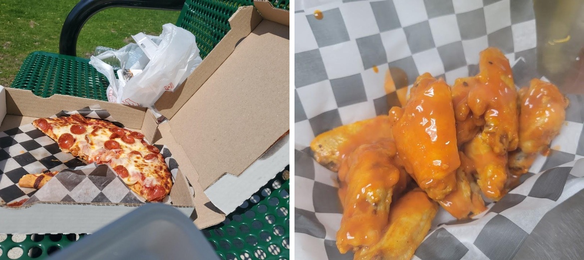 Sparky's , pizza cones and coneys
