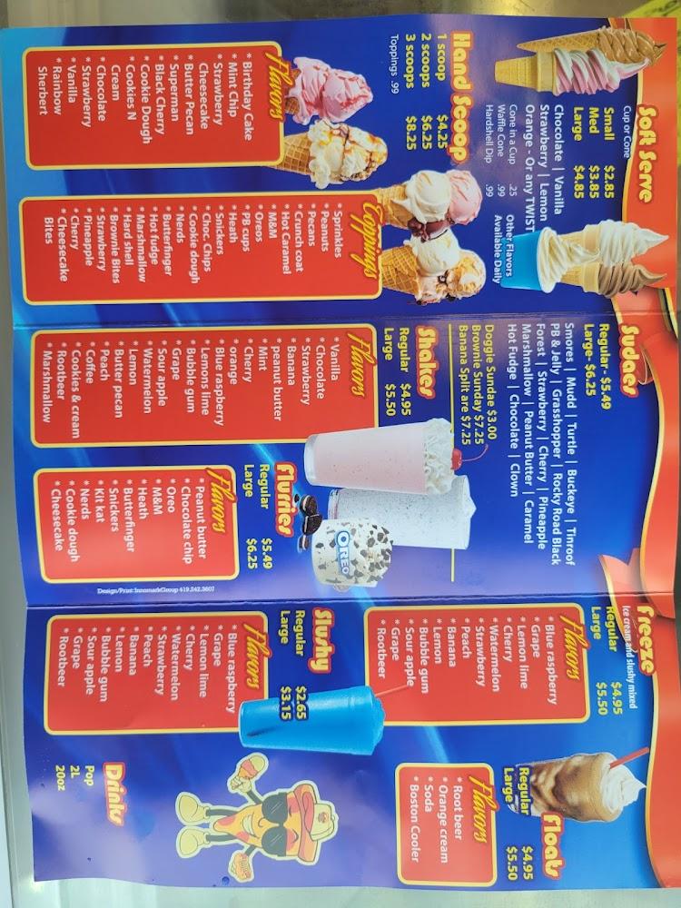 Sparky's , pizza cones and coneys Menu image 4